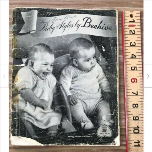 1940s Baby Styles by Beehive #41 Knitting Pattern Book Infant Layette Clothing - Picture 1 of 6